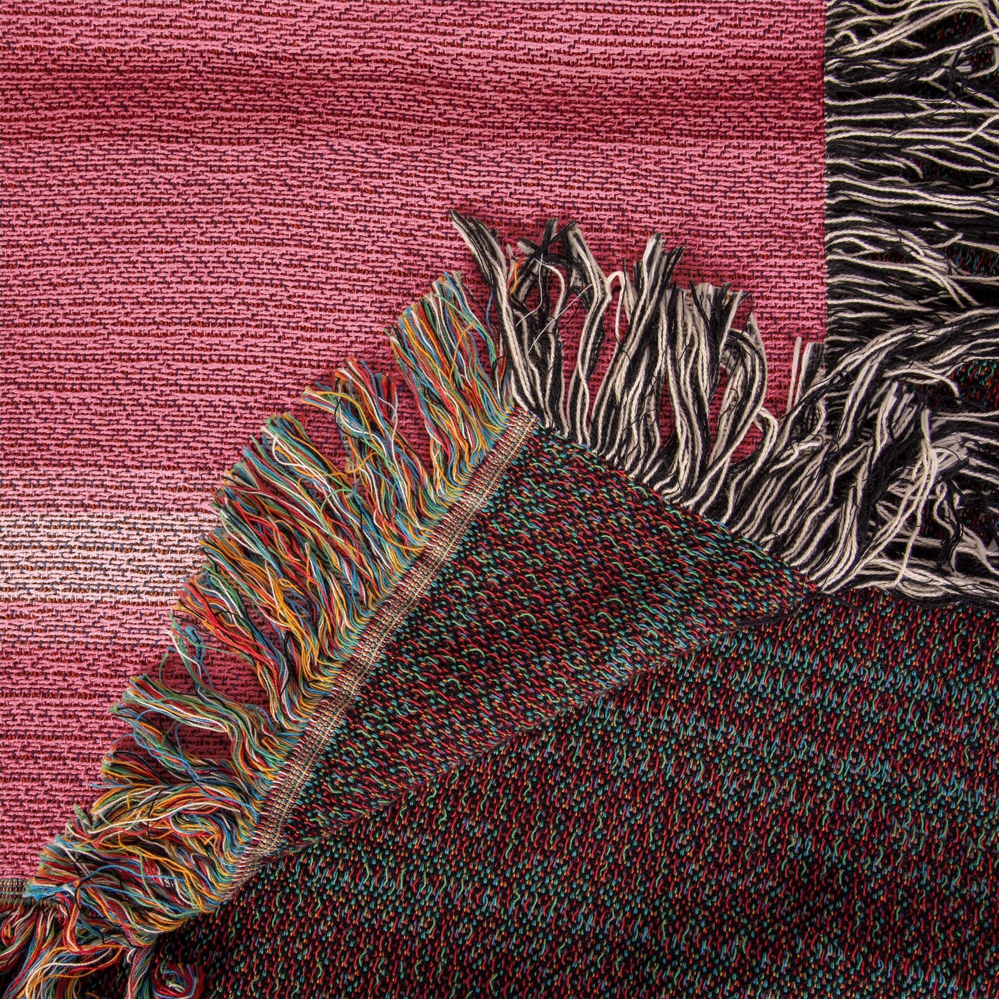 The Serenade Stripe Heirloom Woven Blanket