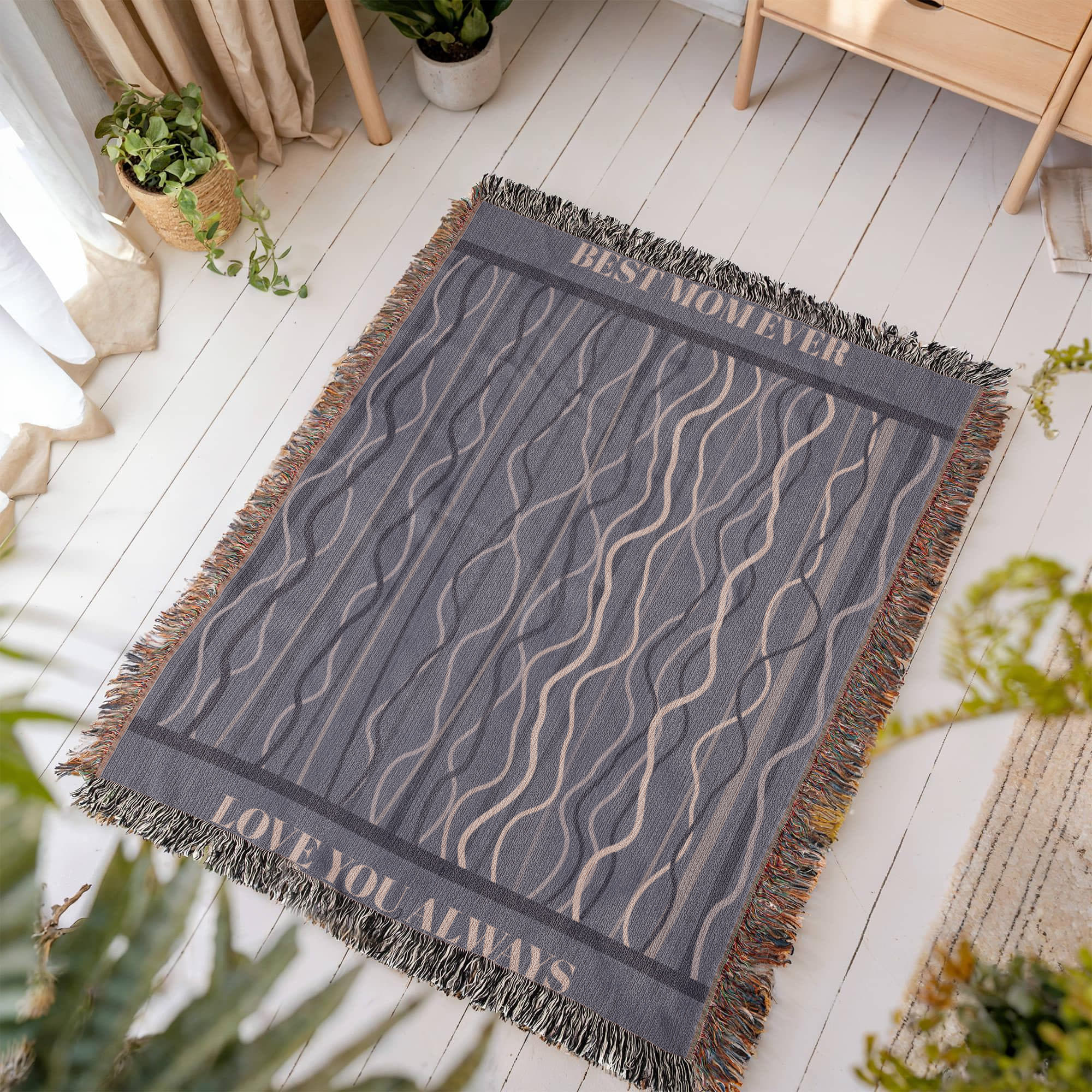 The Interwoven Bond Heirloom Woven Blanket