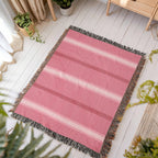The Serenade Stripe Heirloom Woven Blanket
