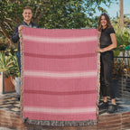 The Serenade Stripe Heirloom Woven Blanket