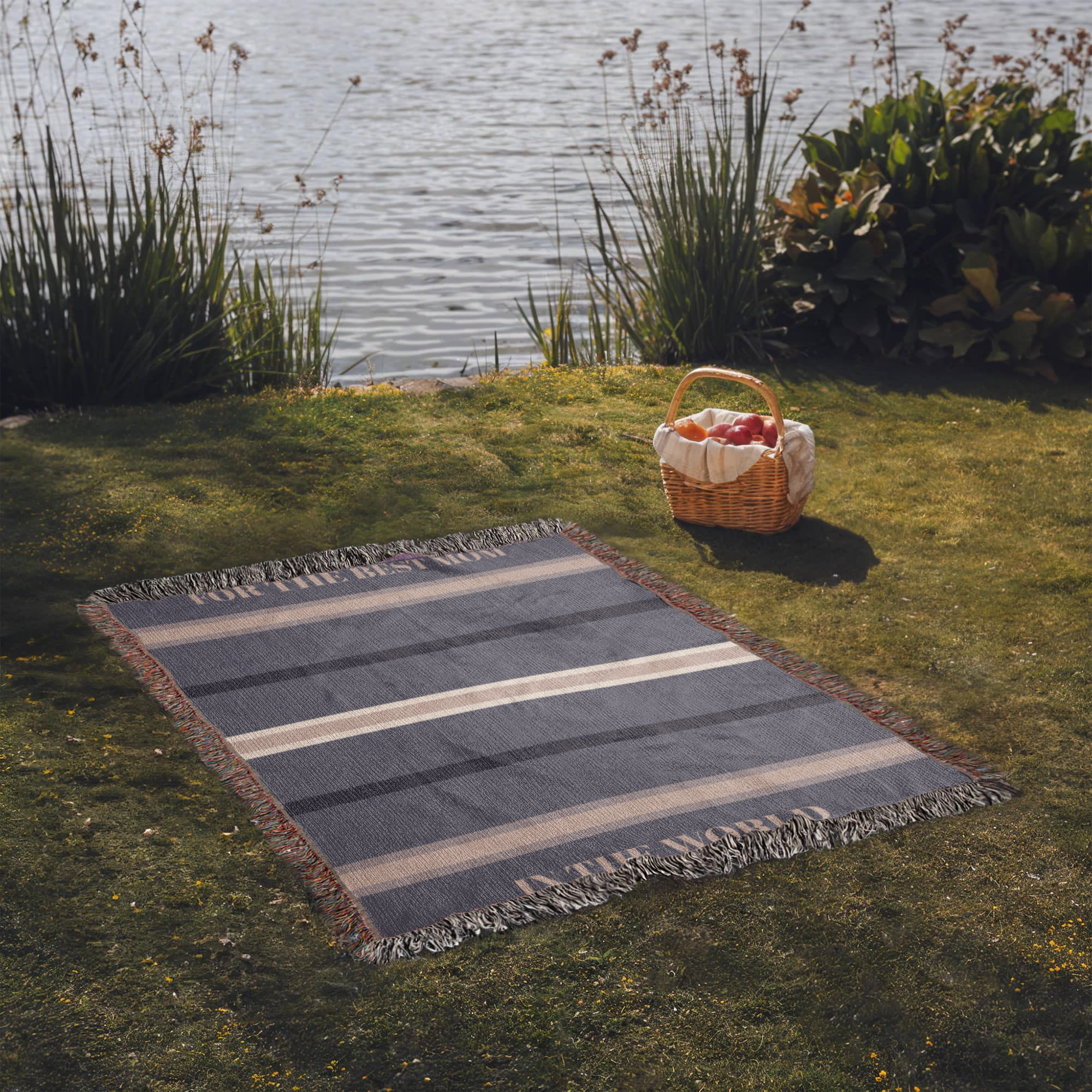 The "Infinite Bond" Heirloom Woven Blanket