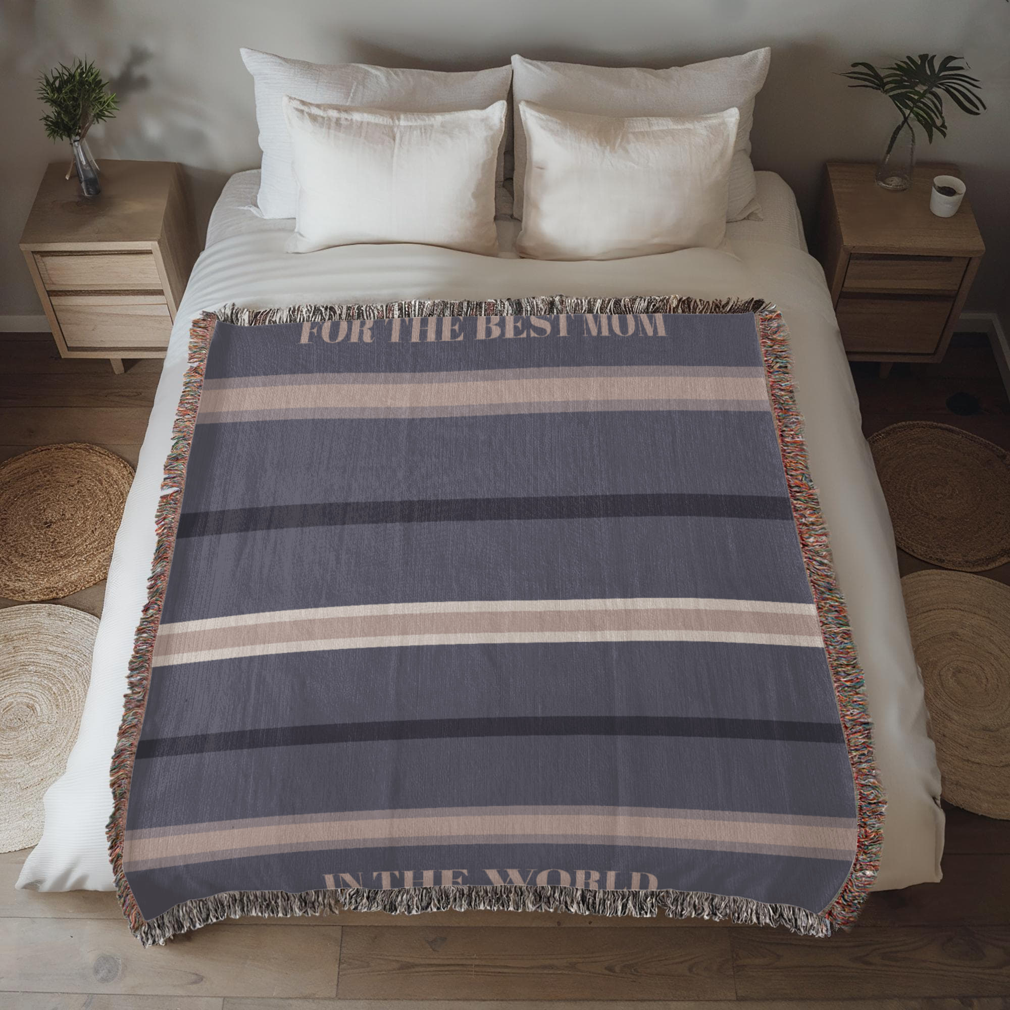 The "Infinite Bond" Heirloom Woven Blanket