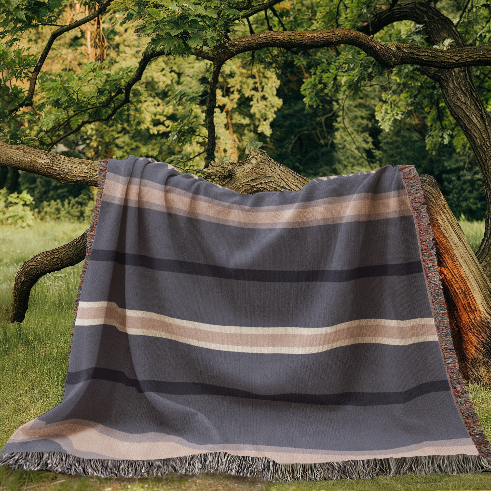 The "Infinite Bond" Heirloom Woven Blanket