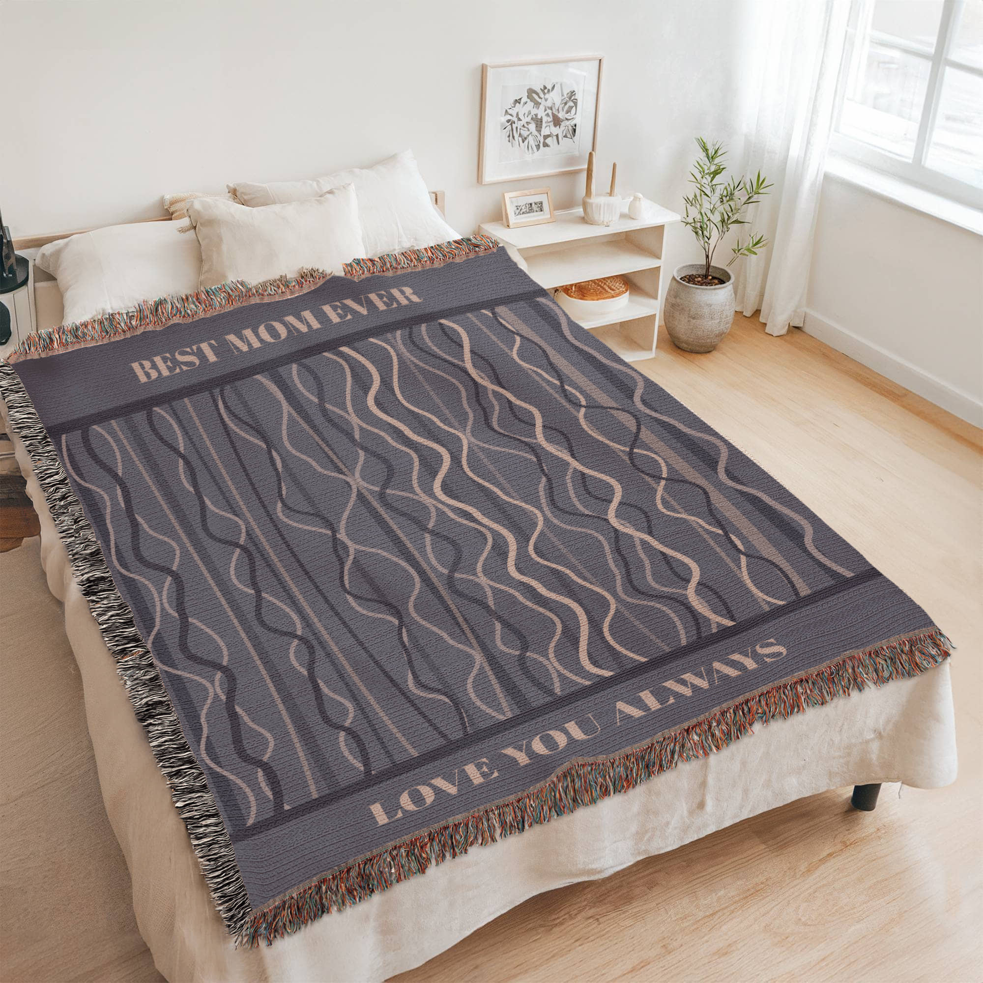 The Interwoven Bond Heirloom Woven Blanket