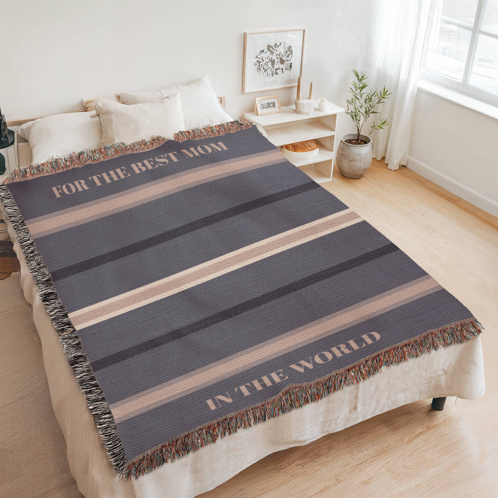 The "Infinite Bond" Heirloom Woven Blanket