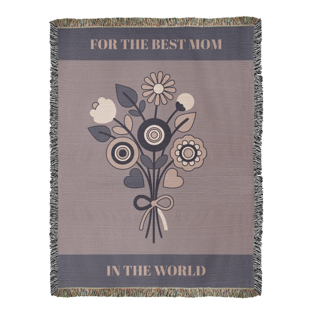 The "Everlasting Bouquet" Heirloom Woven Blanket