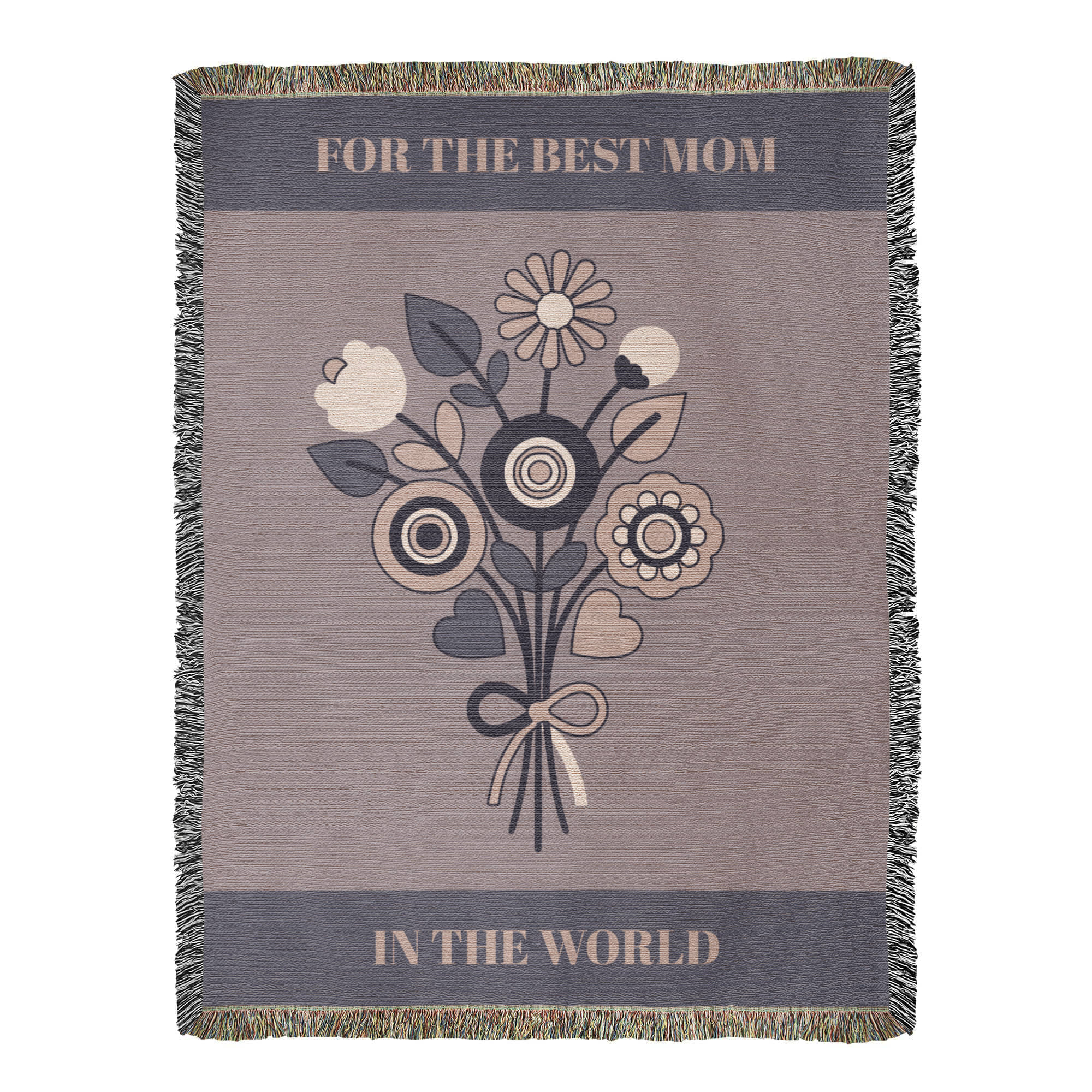 The "Everlasting Bouquet" Heirloom Woven Blanket