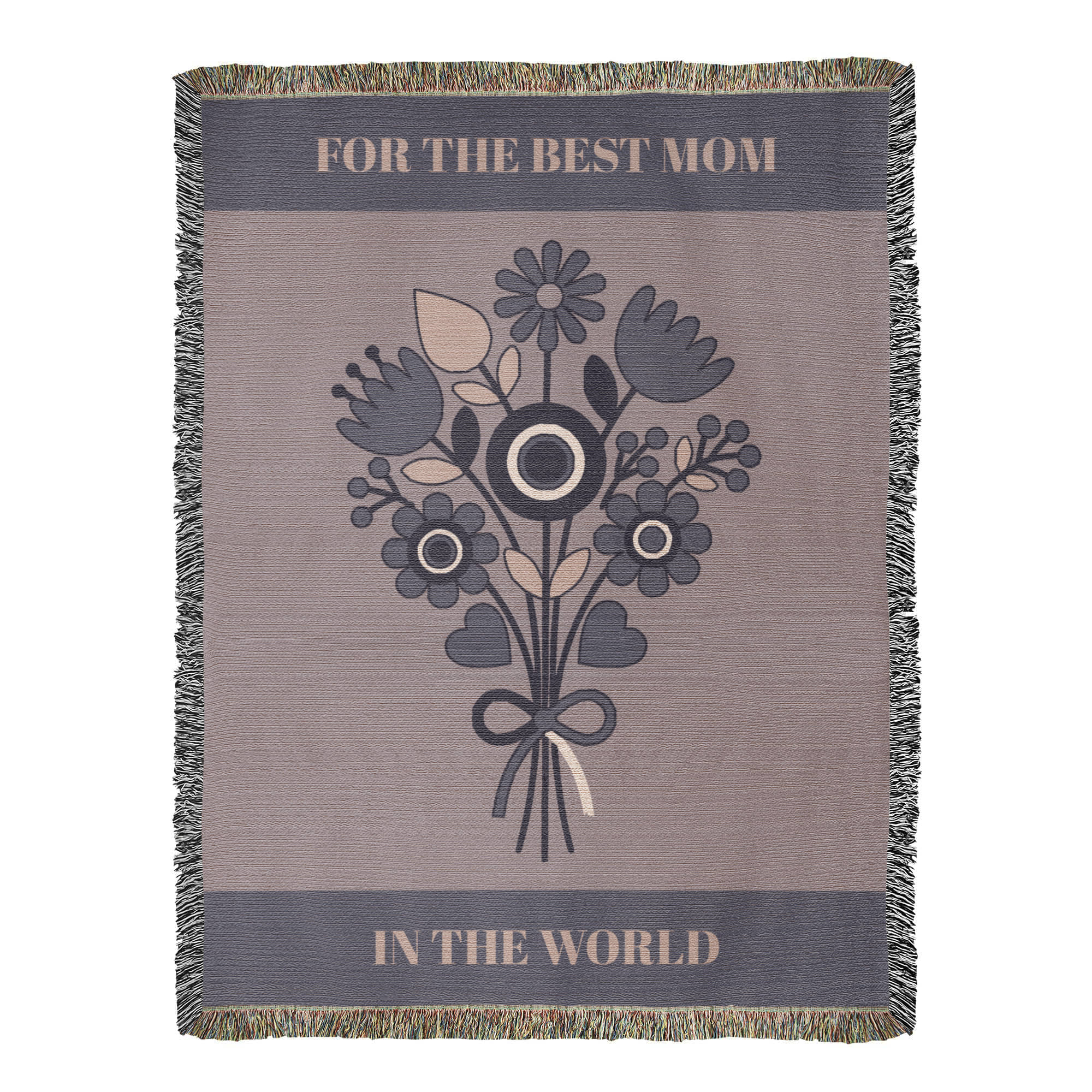 The "Forever Floral" Heirloom Woven Blanket