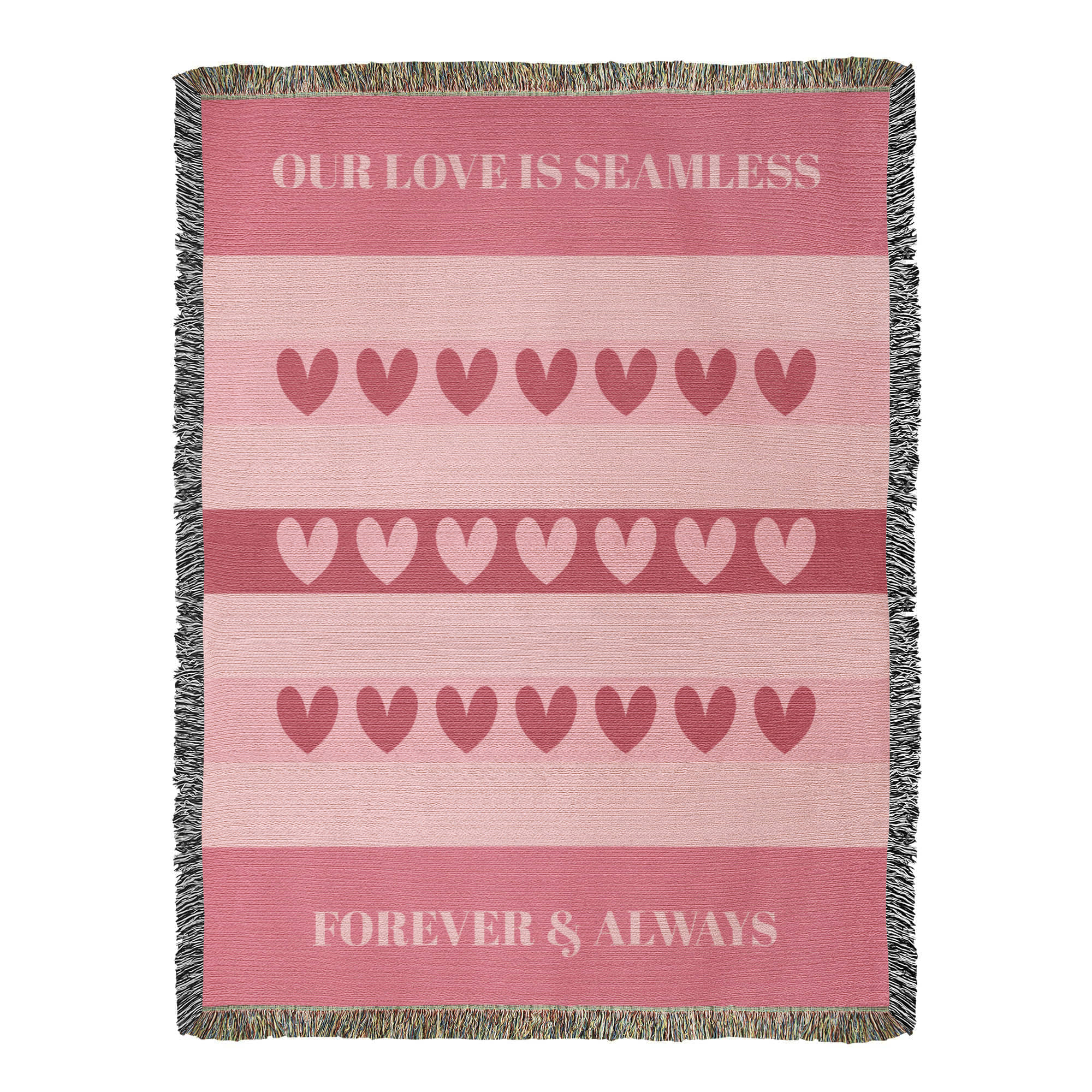 The Seamless Love Heirloom Woven Blanket