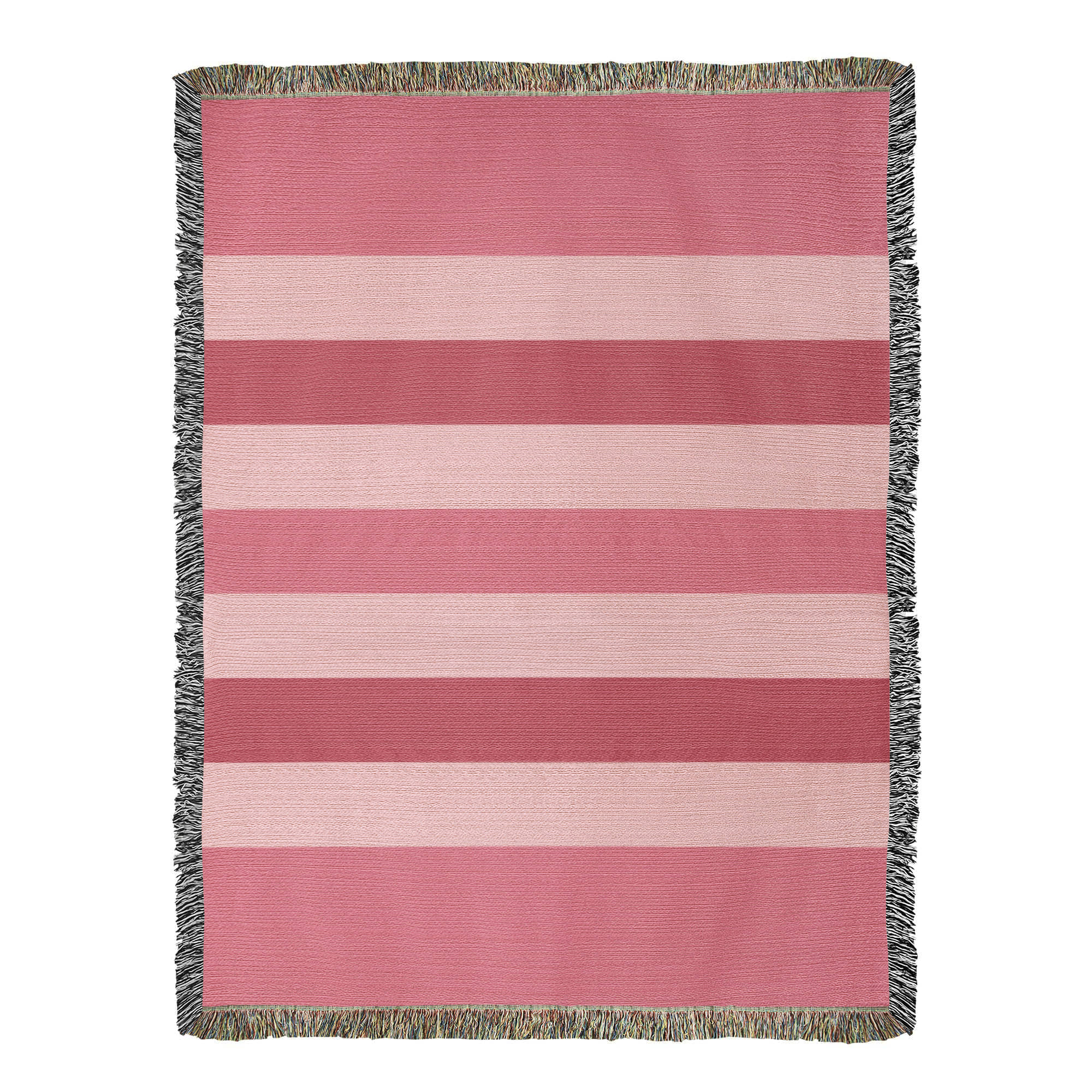 The Sweetheart Stripe Heirloom Woven Blanket