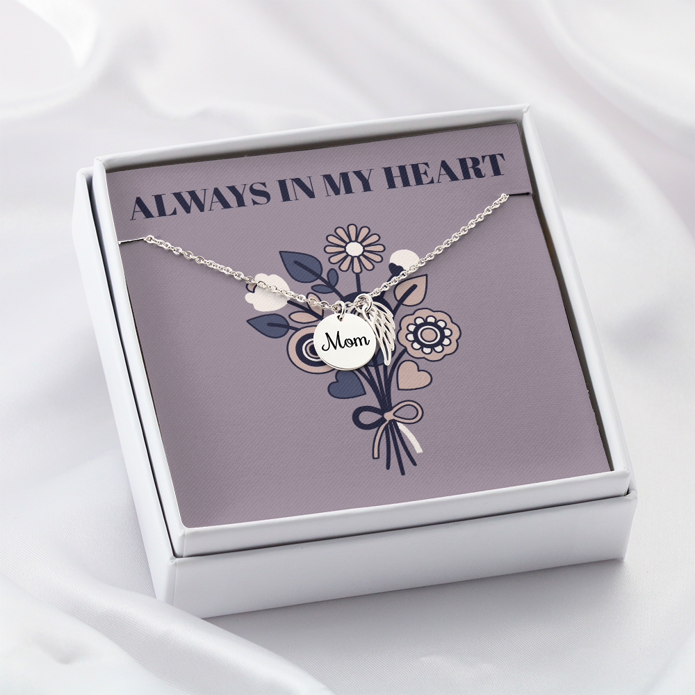 The "Angel Wing Tribute" Memorial Necklace