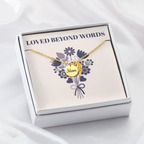 The "Beyond Words" Tribute Necklace