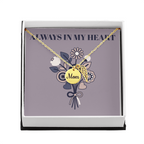 The "Angel Wing Tribute" Memorial Necklace